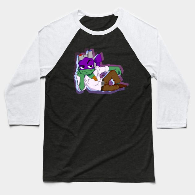 "Its called High Fashion" Donnie Baseball T-Shirt by Beansprout Doodles